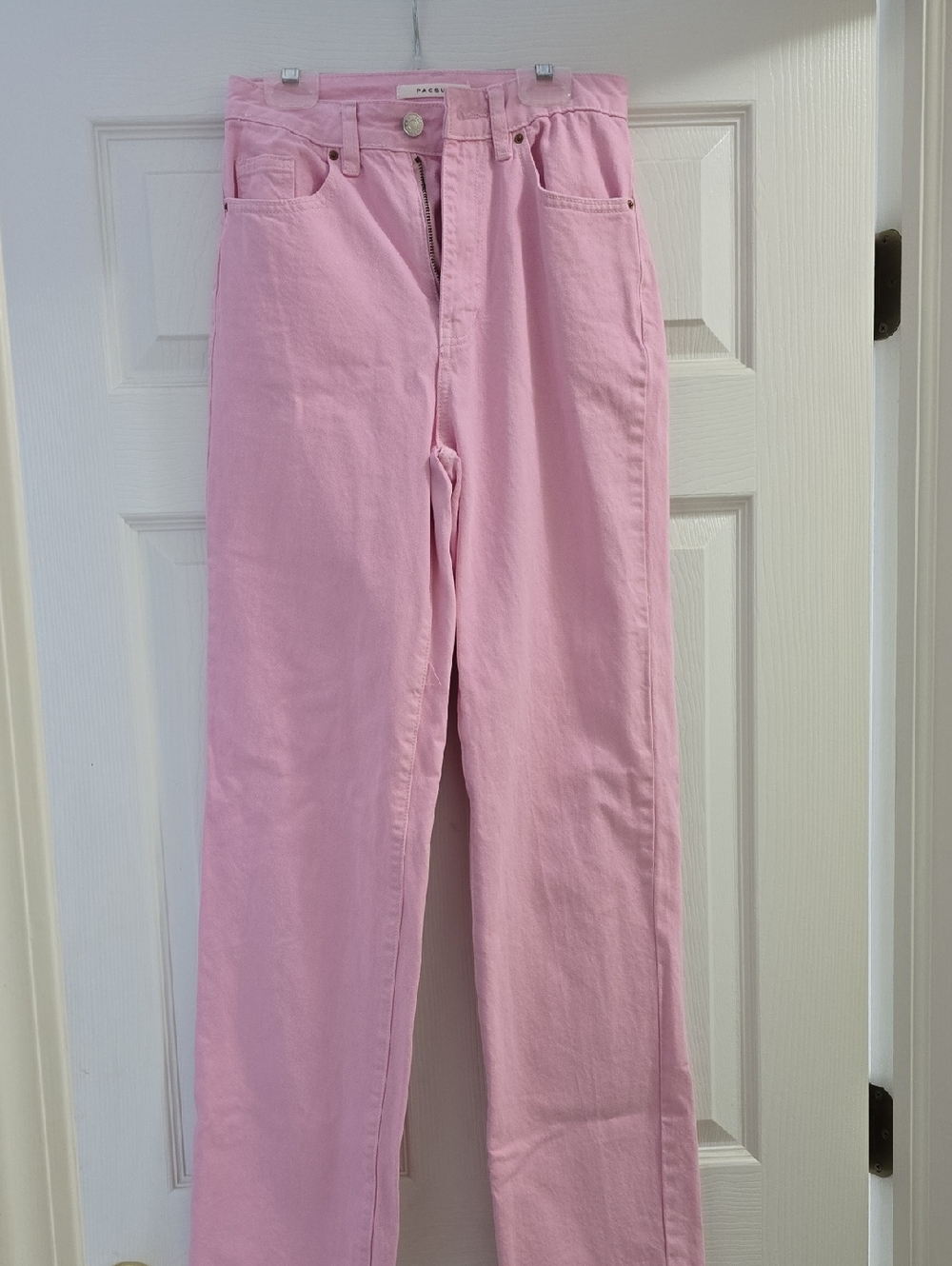 PACSUN 90s Boyfriend Pink Straight Leg Jeans Size 23
